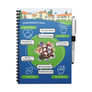 Uitwisbaar notitieboek met logo | & Gemeente Waterland