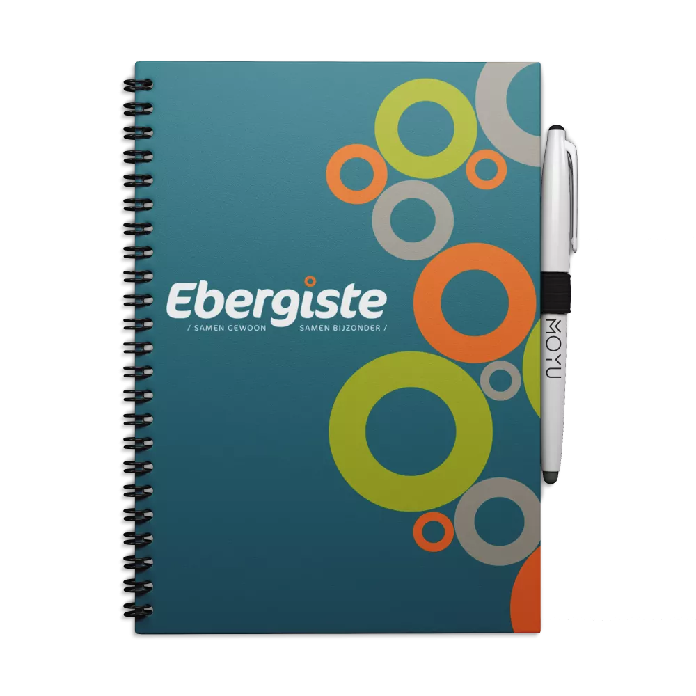 Ebergiste - - Uitwisbaar Notitieboek bedrukken