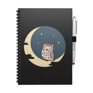 Uitwisbaar notitieboek met logo | & Nachtzustershop