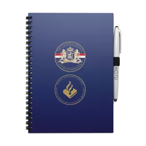 Uitwisbaarnotitieboek.nl & Politie NL | Uitwisbaar notitieboek bedrukken