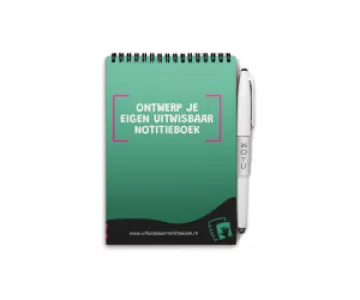Uitwisbaar notitieboek bedrukken