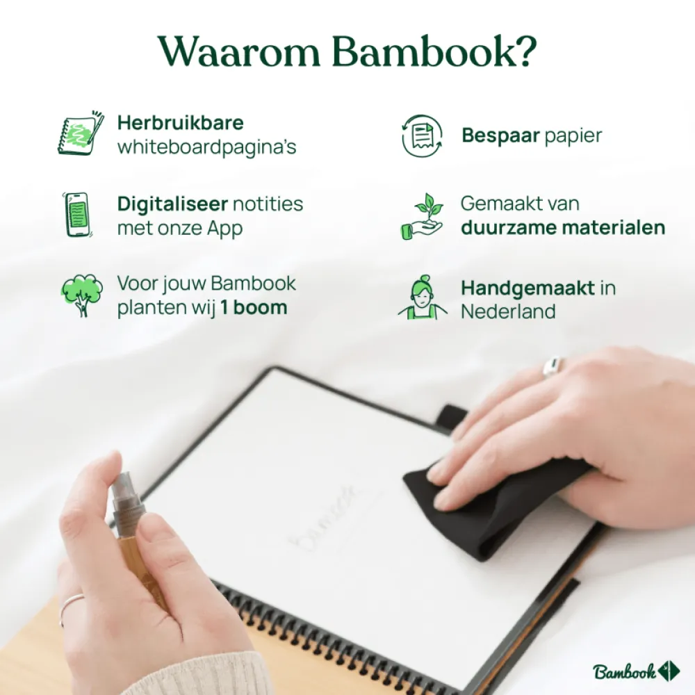 Bambook | A5 | 40 pagina's | Hard Cover 