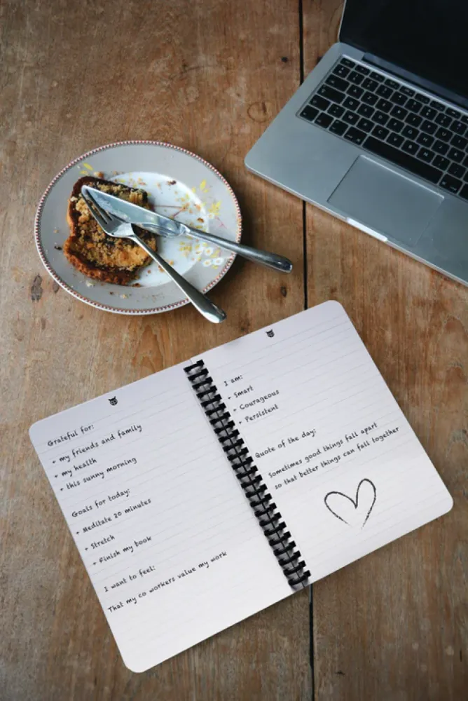WhyNote | A5 | 40 pagina’s | Soft Touch kaft | Zwart
