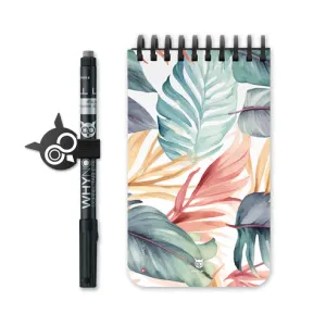 WhyNote | A6 slim fit | 40 pagina's | Soft Touch kaft | Watercolor