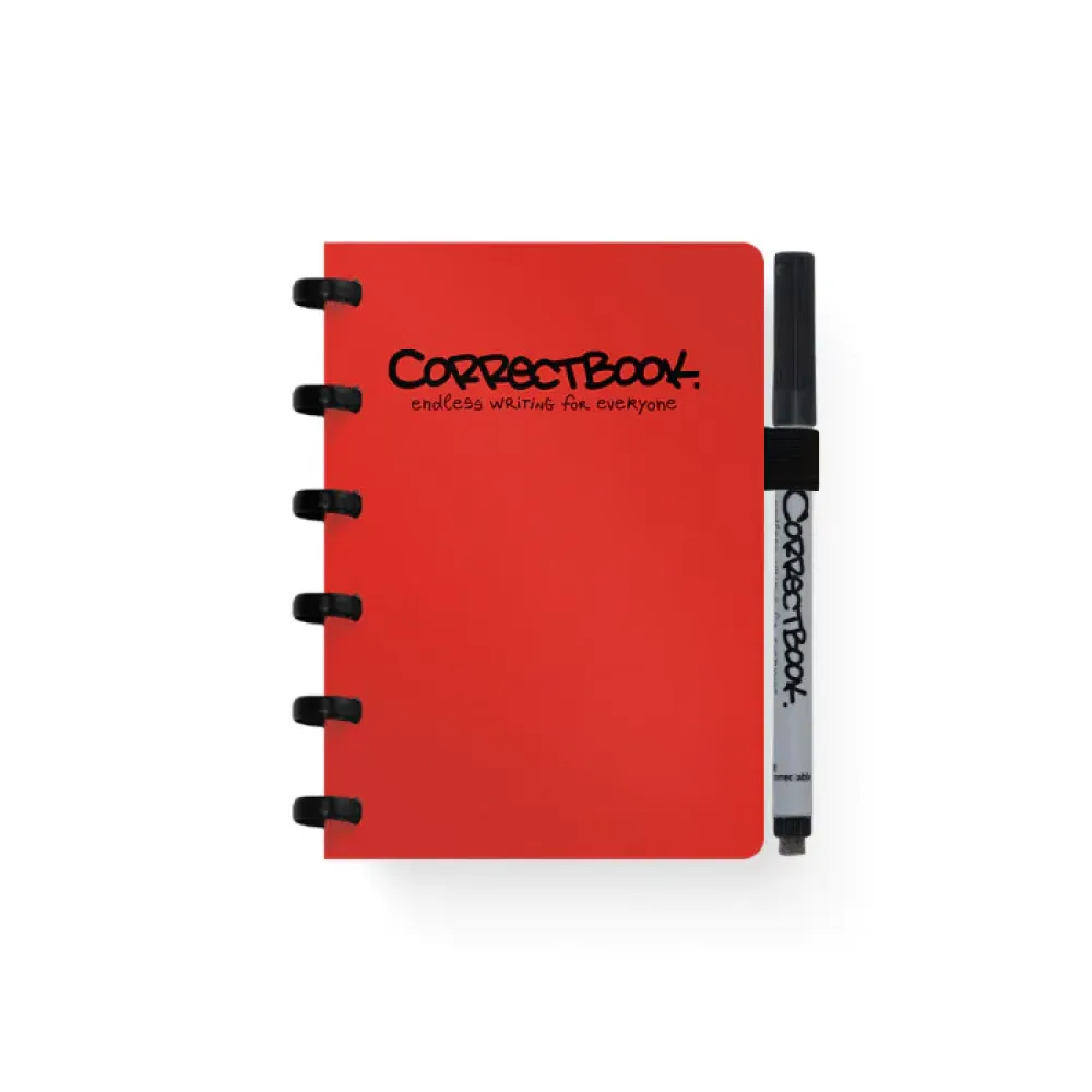 Correctbook Original A6 Horizon Red