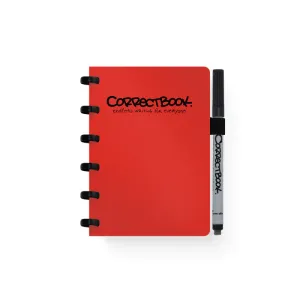 Correctbook Original A6 Horizon Red