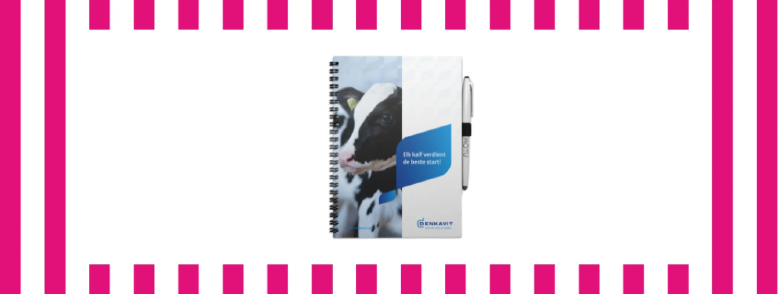 Denkavit x Uitwisbaar Notitieboek: duurzaam noteren voor innovatie in de veehouderij