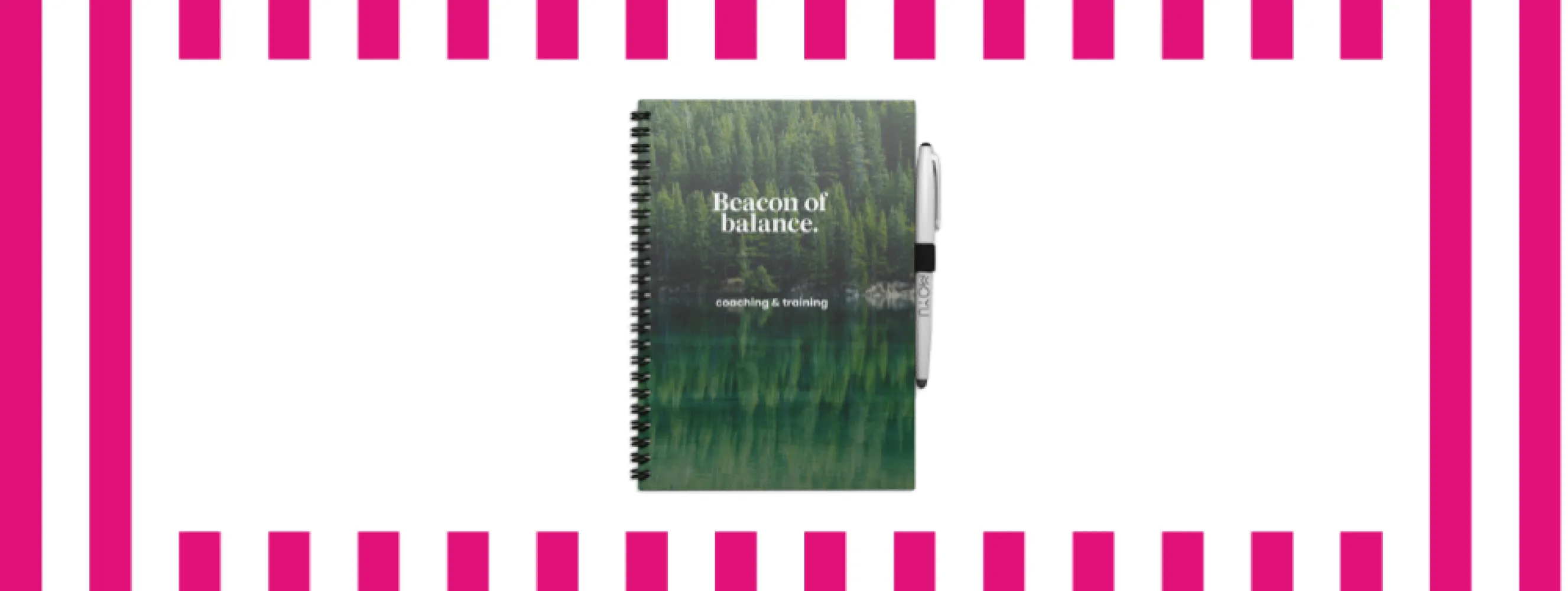 Beacon of Balance x Uitwisbaar Notitieboek: Schrijven, reflecteren en groeien