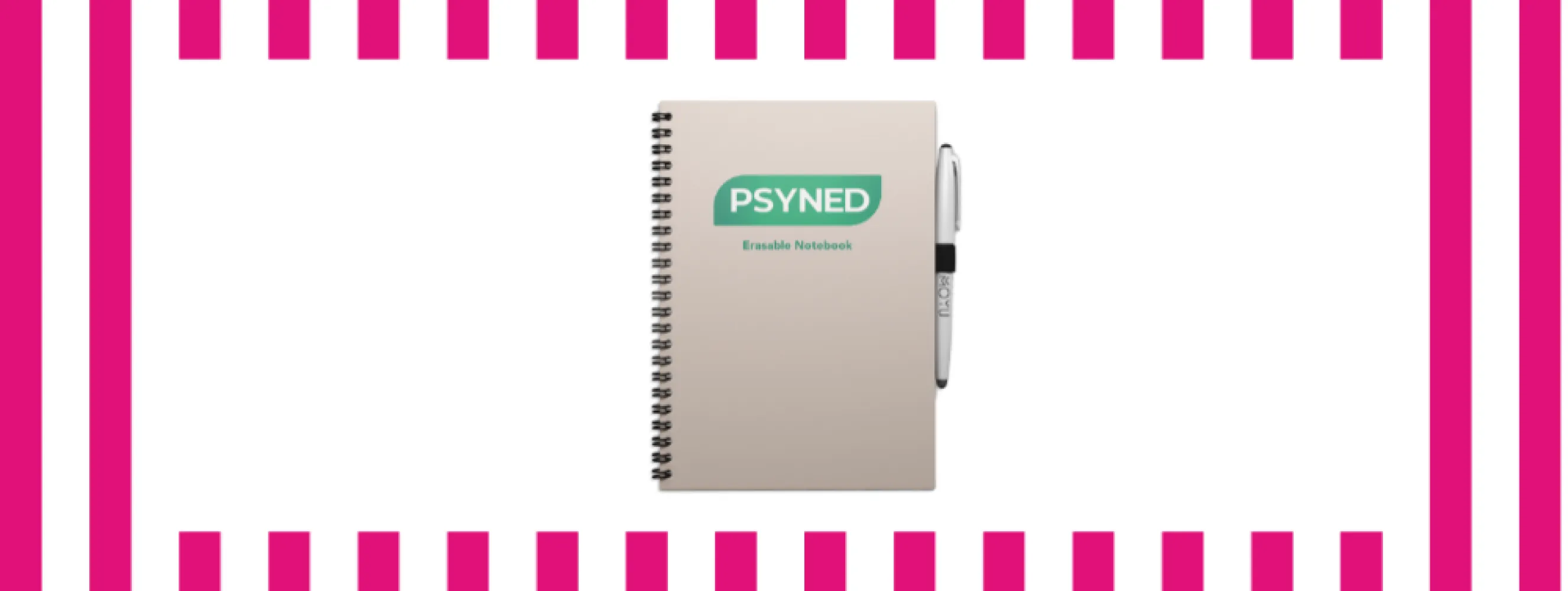 Psyned x Uitwisbaar Notitieboek: Duurzaam noteren voor mentale zorg