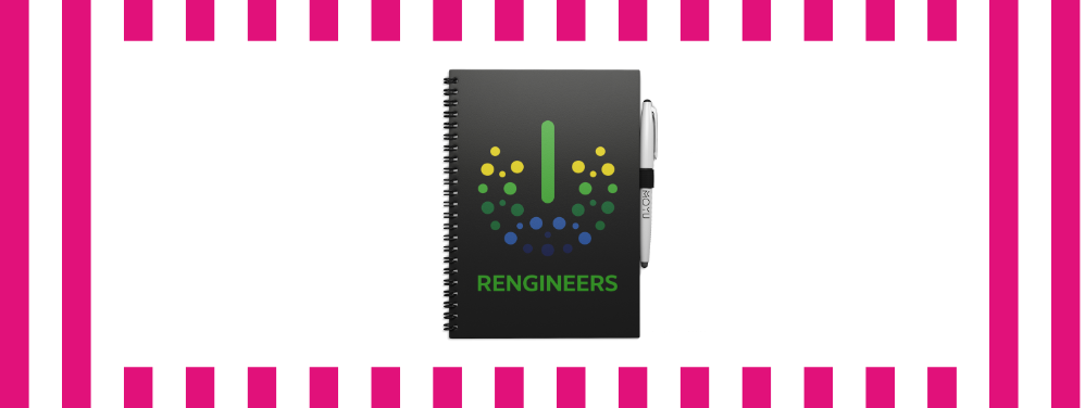 Rengineers x Uitwisbaar Notitieboek: duurzaam noteren voor de energie-experts van morgen