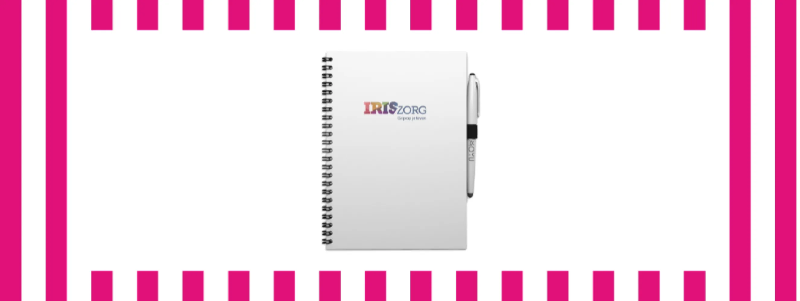 Iris Zorg x Uitwisbaar Notitieboek: Duurzaam noteren in ondersteuning en herstel