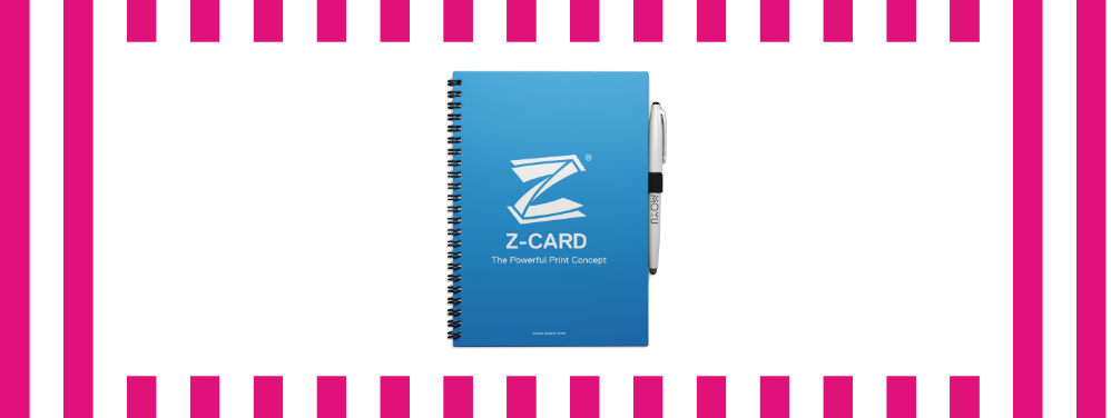 Z-CARD x Uitwisbaar Notitieboek: Duurzaam noteren voor slimme printmarketing