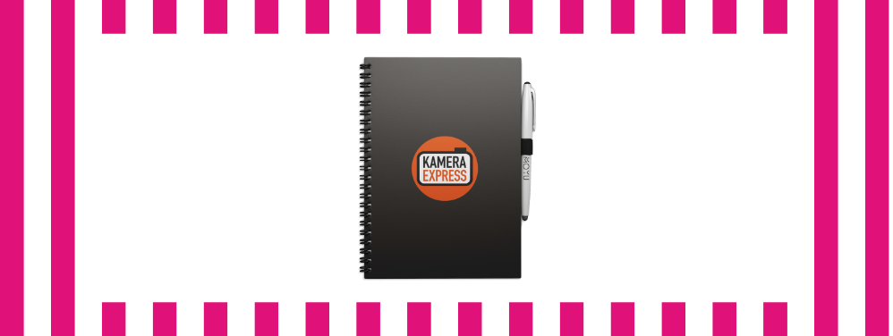 Kamera Express x Uitwisbaar Notitieboek: duurzaam noteren voor creatieve beeldmakers