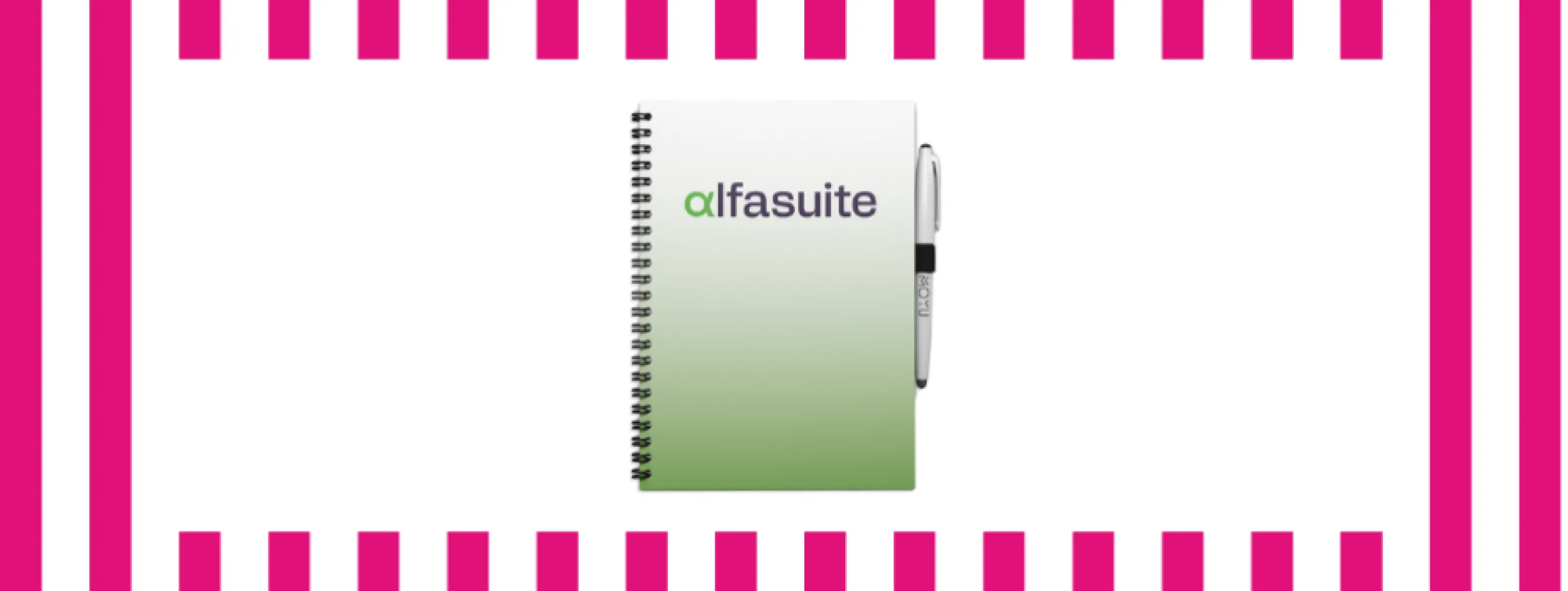 Alfasuite Research Services x Uitwisbaar Notitieboek: duurzaam noteren voor commerciële expertise