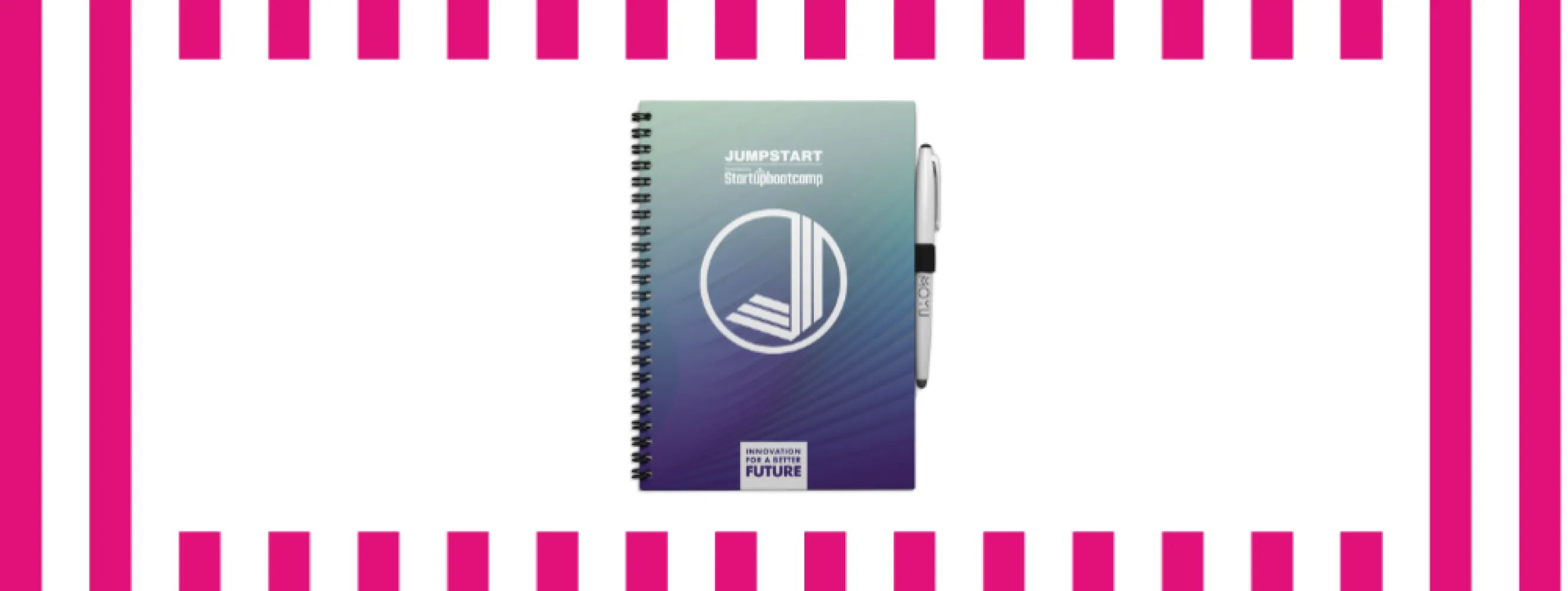 Startupbootcamp x Uitwisbaar Notitieboek: duurzaam noteren voor innovatieve acceleratie