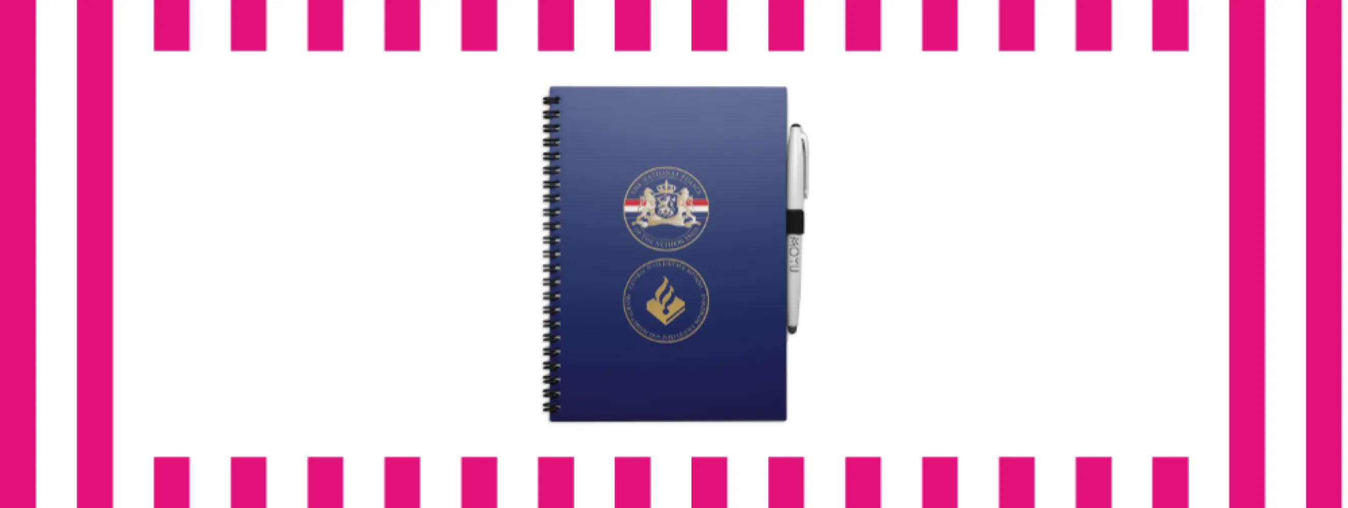 National Police x Uitwisbaar Notitieboek: duurzaam noteren voor organisatie en ceremonie