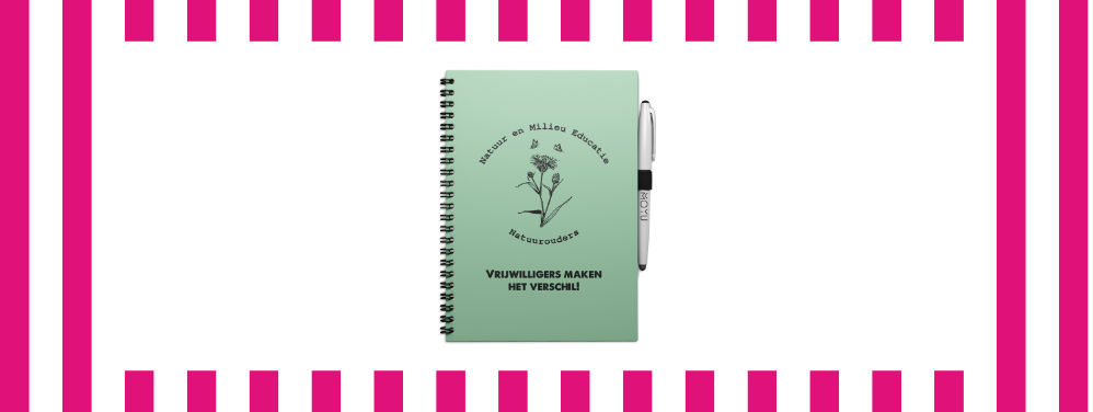 Natuurouders x Uitwisbaar Notitieboek: duurzaam noteren voor natuurbeleving