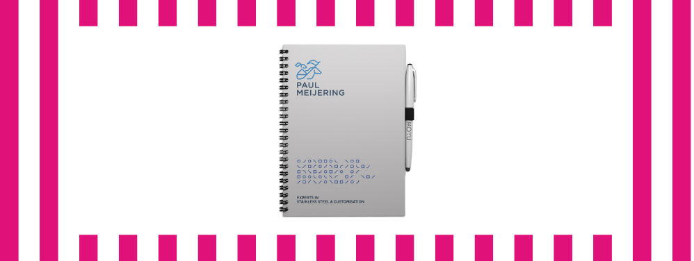 Paul Meijering x Uitwisbaar Notitieboek: duurzaam noteren voor efficiënte processen