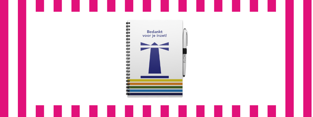 Pharos x Uitwisbaar Notitieboek: duurzaam noteren voor oudernetwerken en kennisdeling
