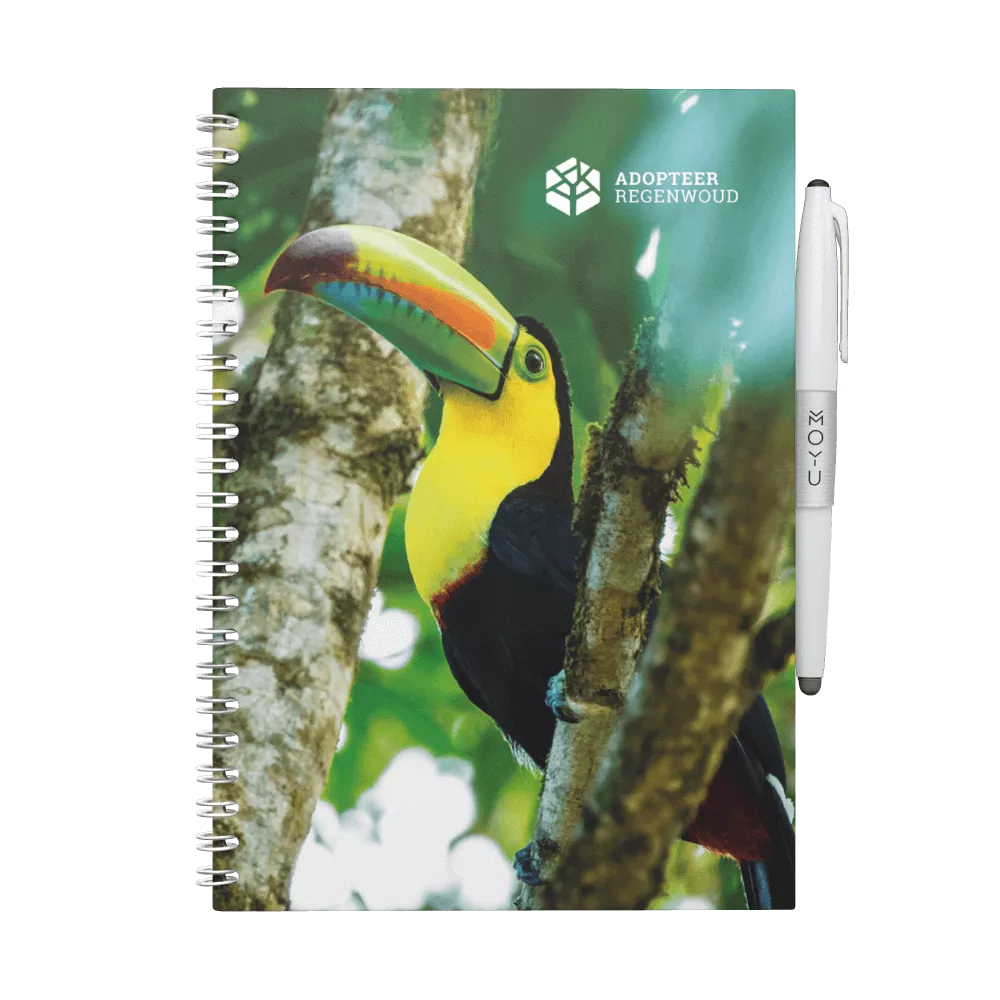 MOYU | A5 | 40 pagina’s | Hardcover | Sierlijke Toekan