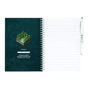 MOYU | A5 | 40 pagina’s | Hardcover | Rode Kikker