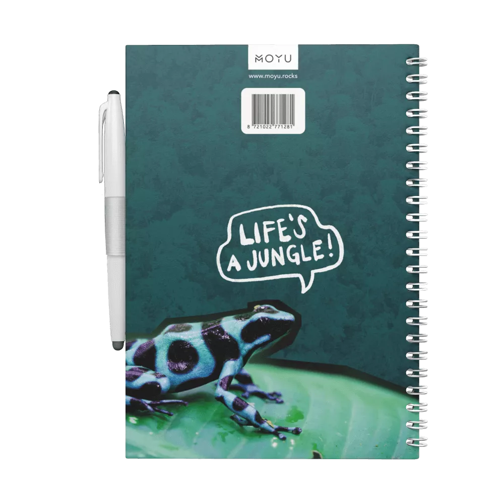 MOYU | A5 | 40 pagina’s | Hardcover | Rode Kikker