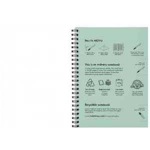 MOYU | A5 | 40 pagina’s | Hardcover | Lovely Leaf