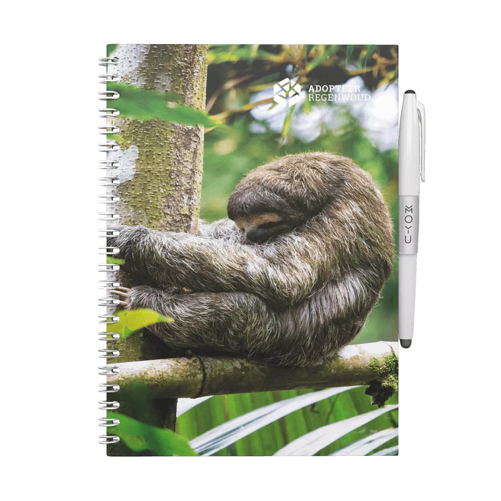 MOYU | A5 | 40 pagina’s | Hardcover | Knuffelbare Luiaard