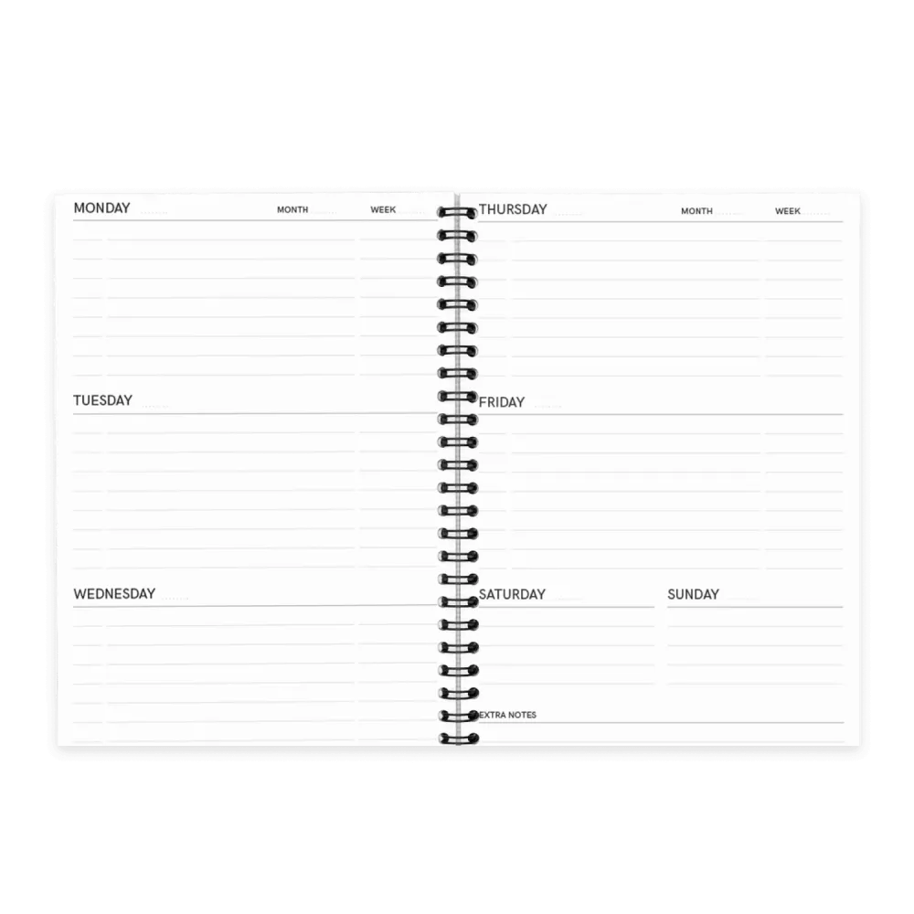 MOYU | A5 | 40 pagina’s | Hardcover |  Agenda Business Black