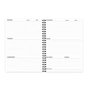 MOYU | A5 | 40 pagina’s | Hardcover |  Agenda Business Black