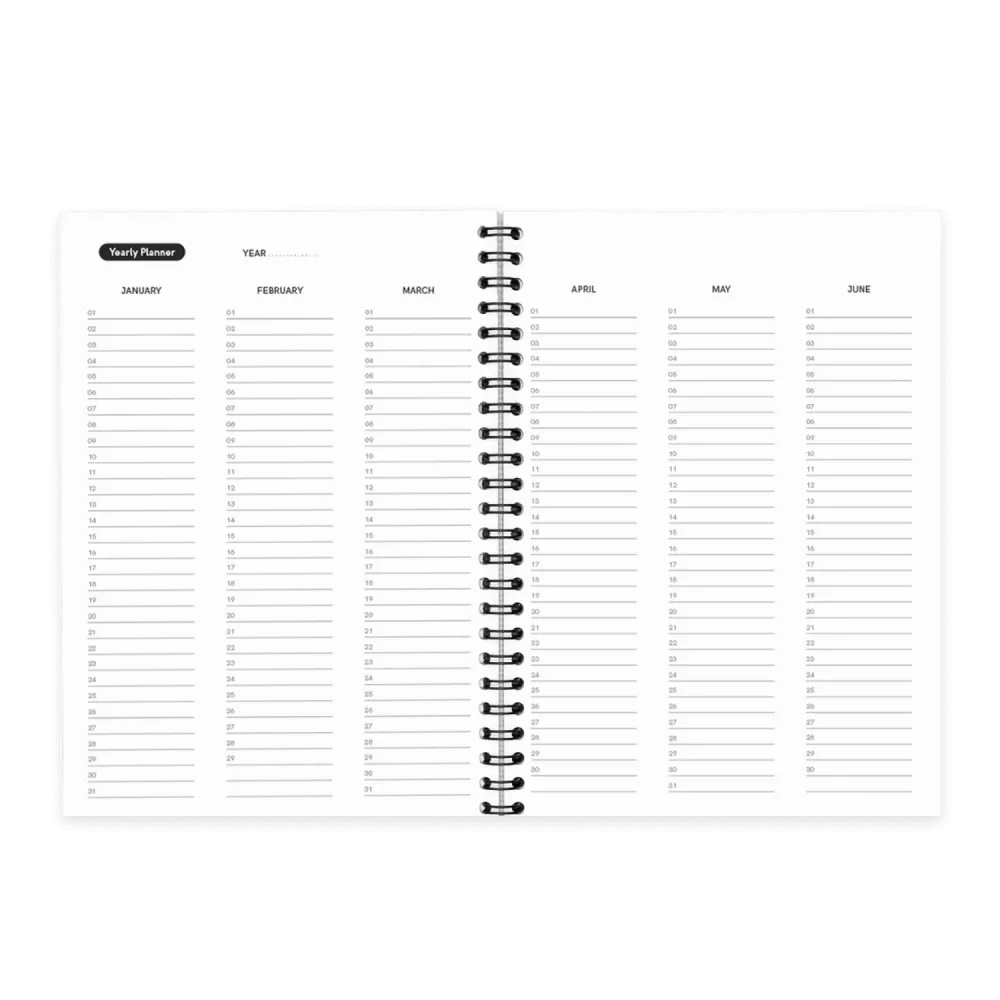 MOYU | A5 | 40 pagina’s | Hardcover |  Agenda Business Black