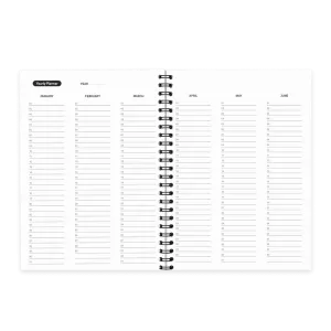 MOYU | A5 | 40 pagina’s | Hardcover |  Agenda Business Black