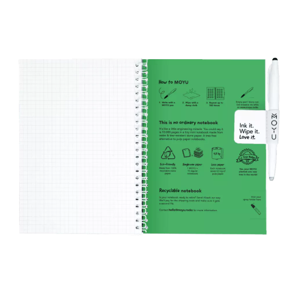 MOYU | A5 | 40 pagina's | Flashy Moss