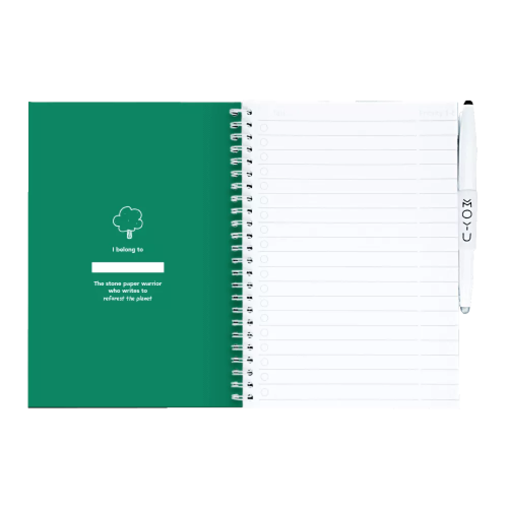 MOYU | A5 | 40 pagina's | Forest Green