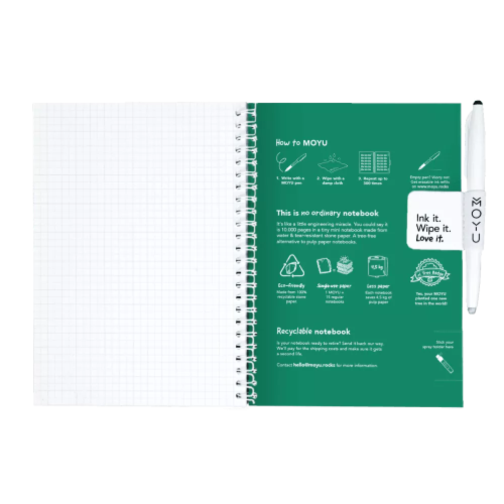 MOYU | A5 | 40 pagina's | Forest Green