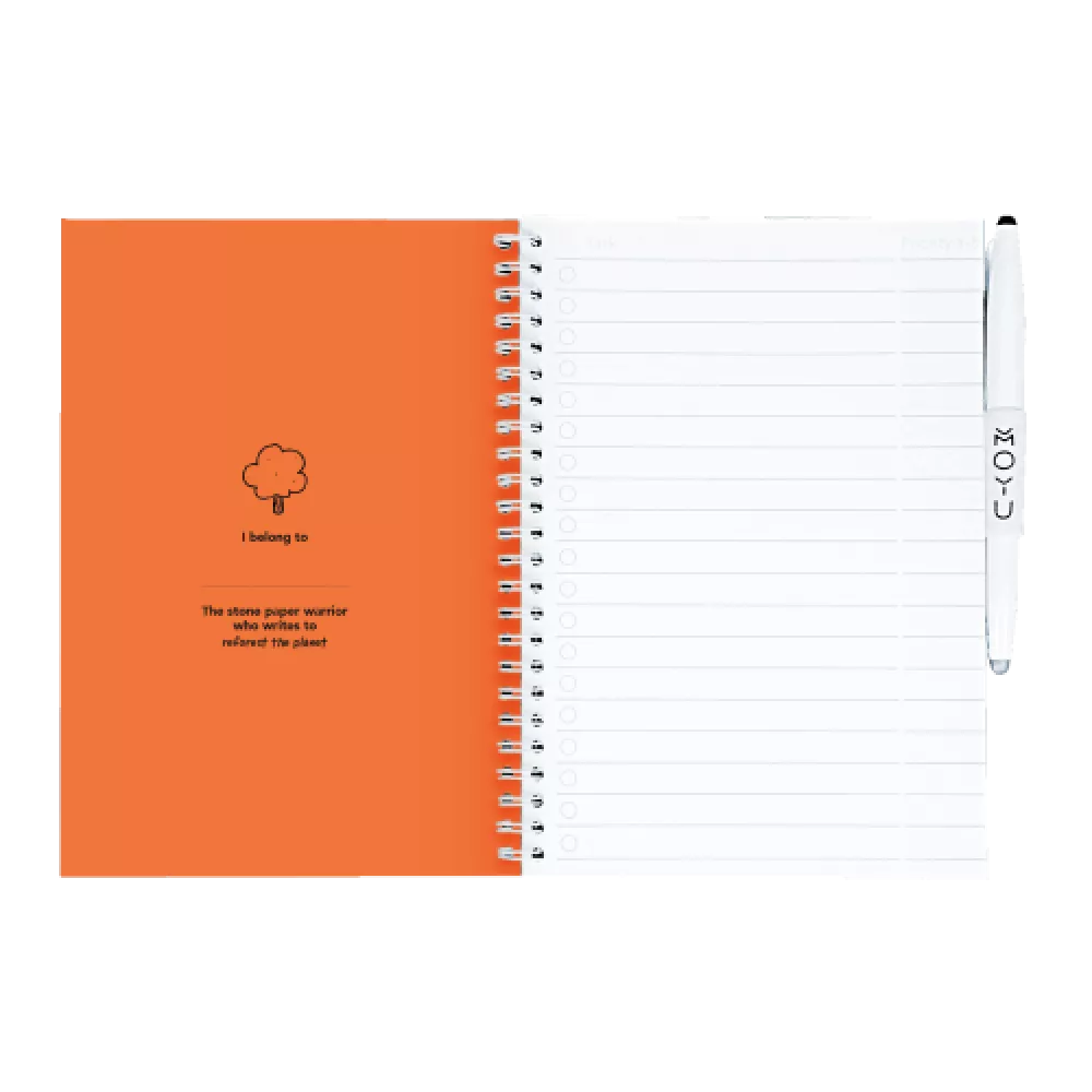 MOYU | A5 | 40 pagina's | Sunset Orange 