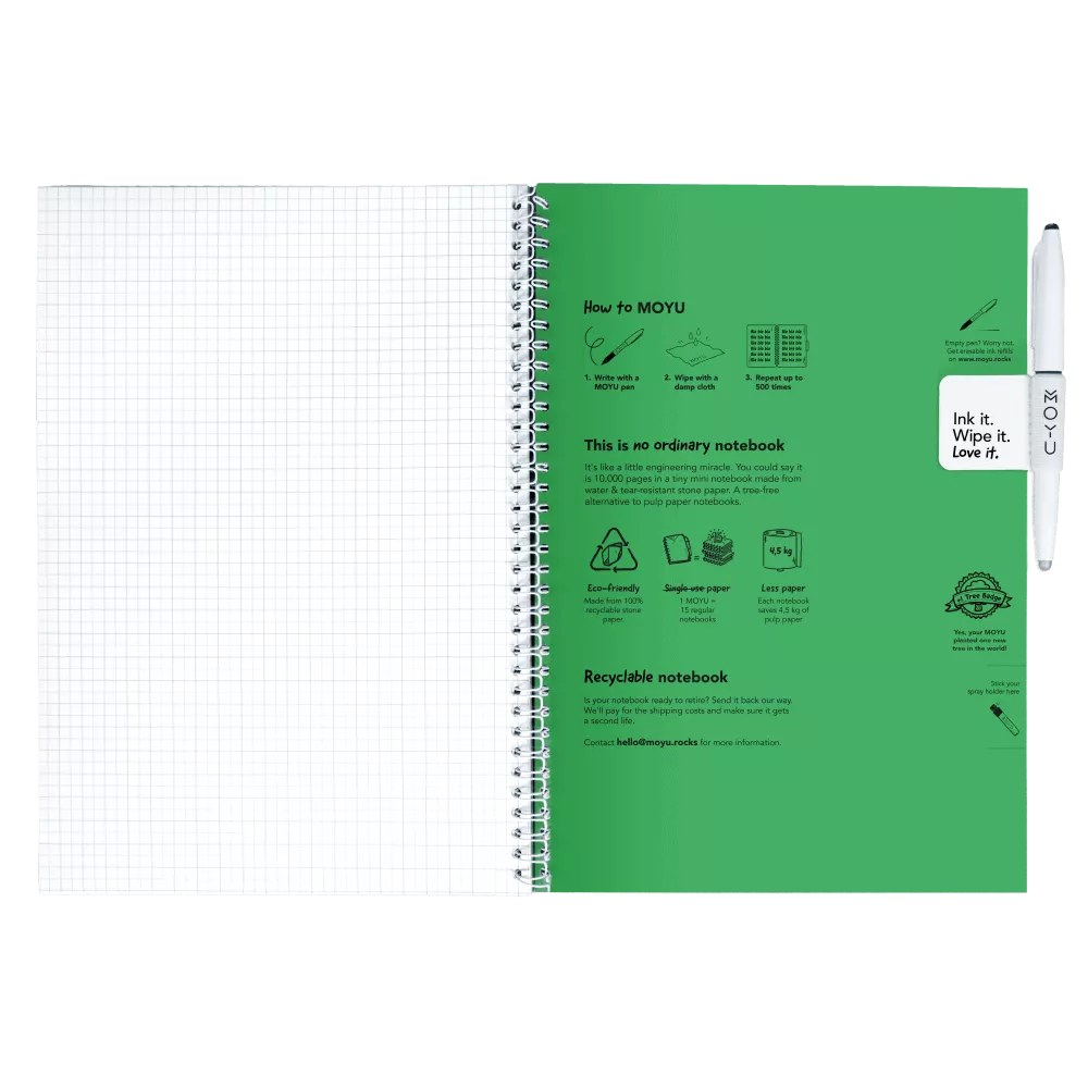 MOYU | A4 | 32 pagina's | Flashy Moss