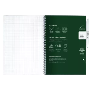 uitwisbaar notitieboek a4