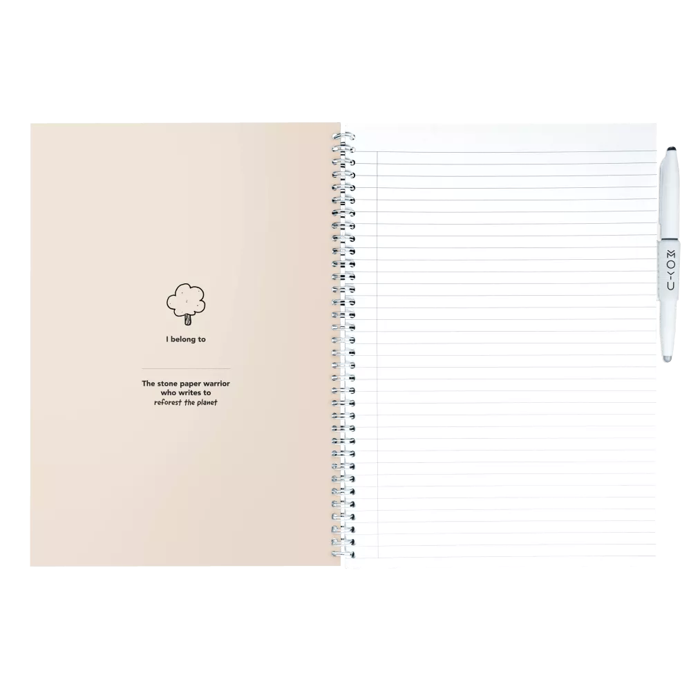 uitwisbaar notitieboek a4