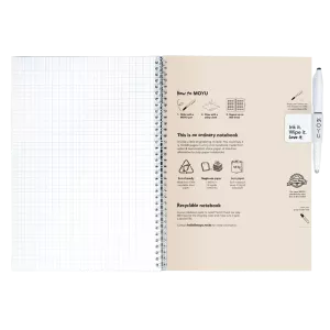 uitwisbaar notitieboek a4