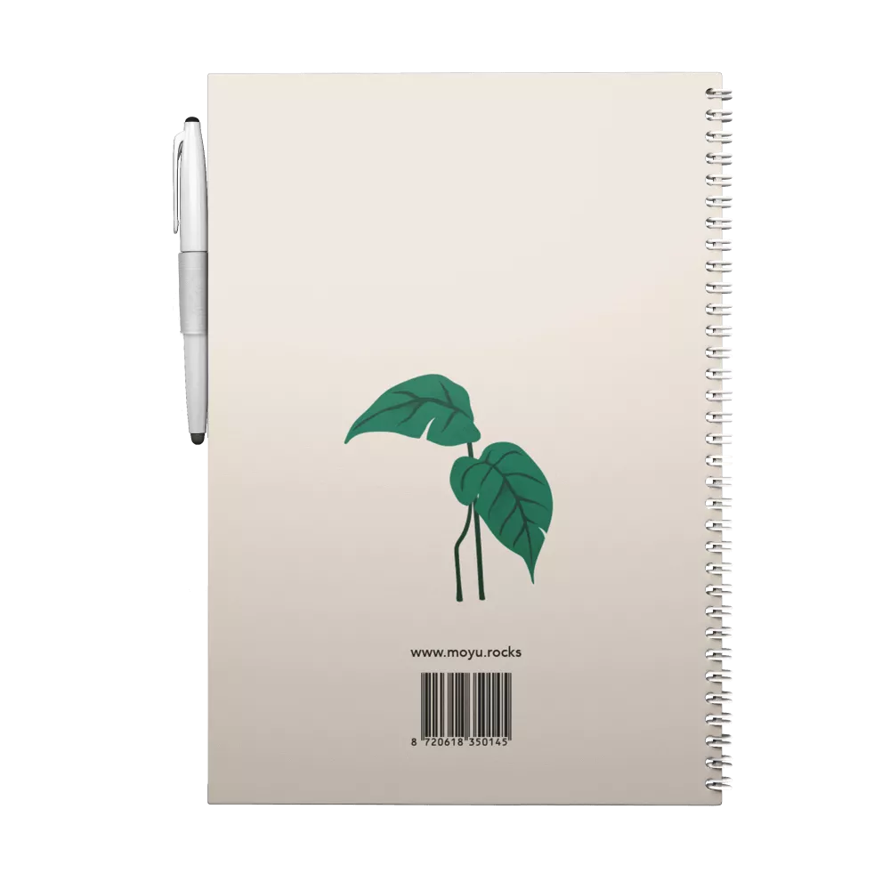 uitwisbaar notitieboek a4