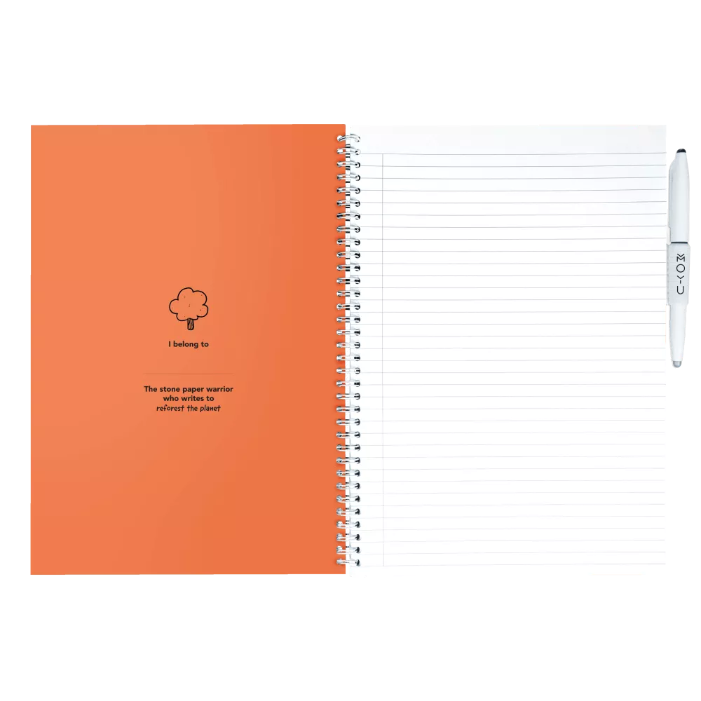 uitwisbaar notitieboek a4