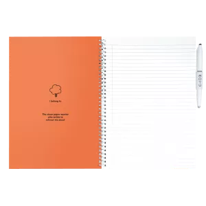 uitwisbaar notitieboek a4