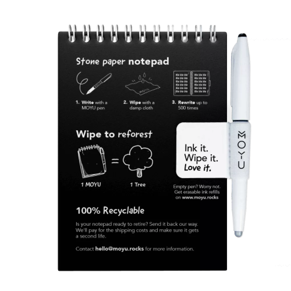 MOYU | A6 | 24 pagina's | Hardcover | Pitch Black