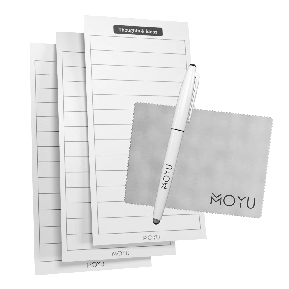 MOYU | Uitwisbaar Ideeënlijstje x3