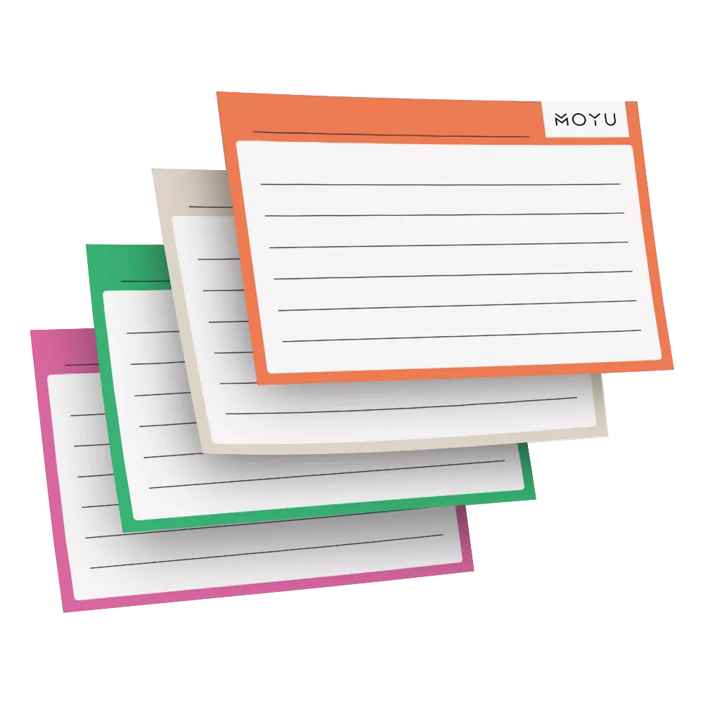 MOYU | Uitwisbare Indexkaarten