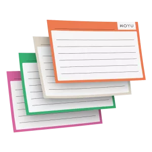 MOYU | Uitwisbare Indexkaarten